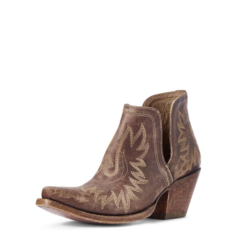 Ariat Western: Dixon Botas Western Mujer - Beige Marrones (KTLQH1894)